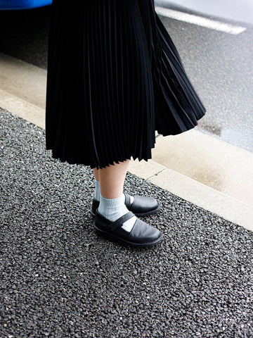 Ramie Thick Needle Middle Socks