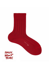 Red socks for 2025 new year