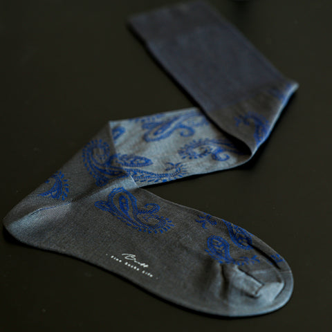 Paisley Prints dress socks